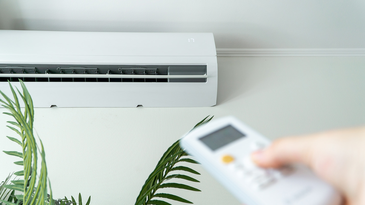 Trying to turn on air conditioning