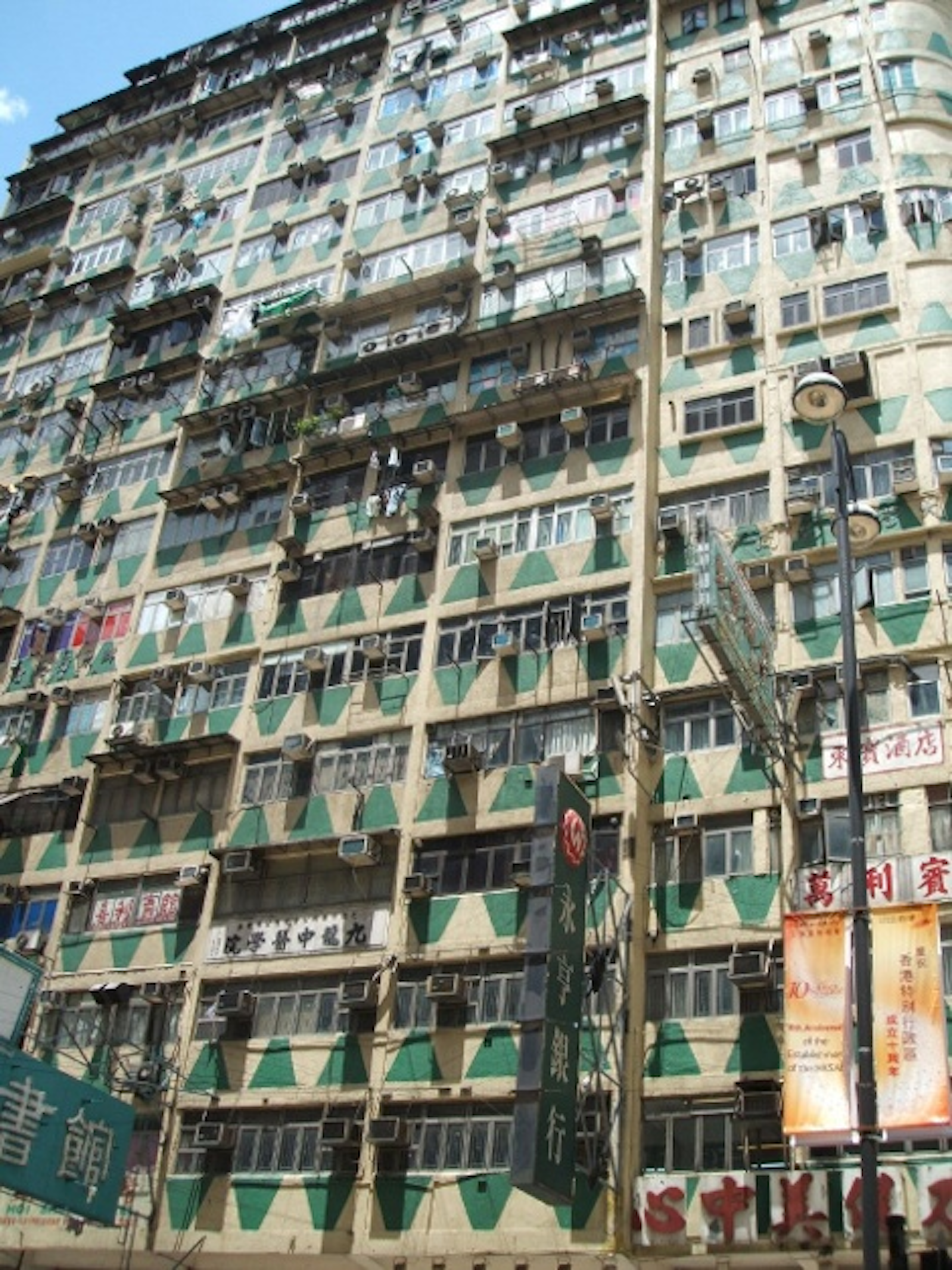 air con units on building
